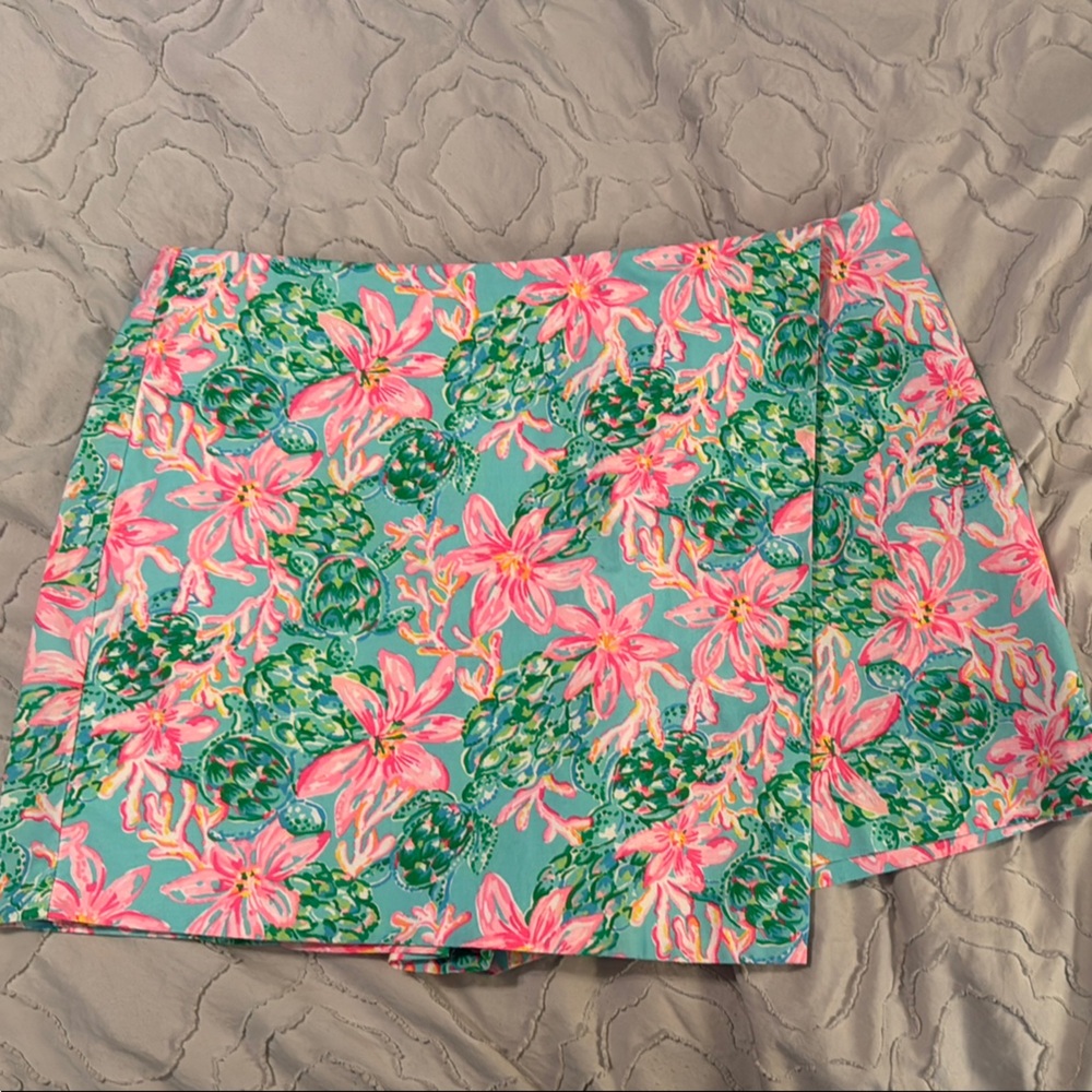 Lilly Pulitzer Floral Skort